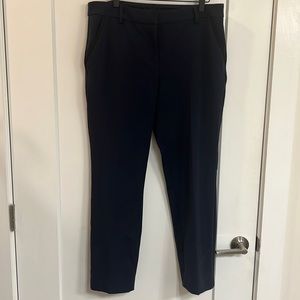Size 12R Navy Blue Express Columnist Ankle Mid Rise Pantsuit